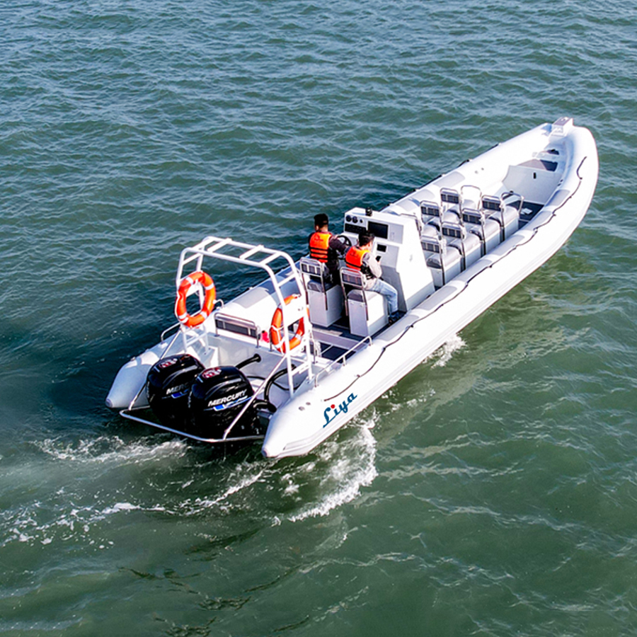 Liya 10m Aluminum Rib Boat - Capacity: 2000 Kg/hr at Best Price in ...