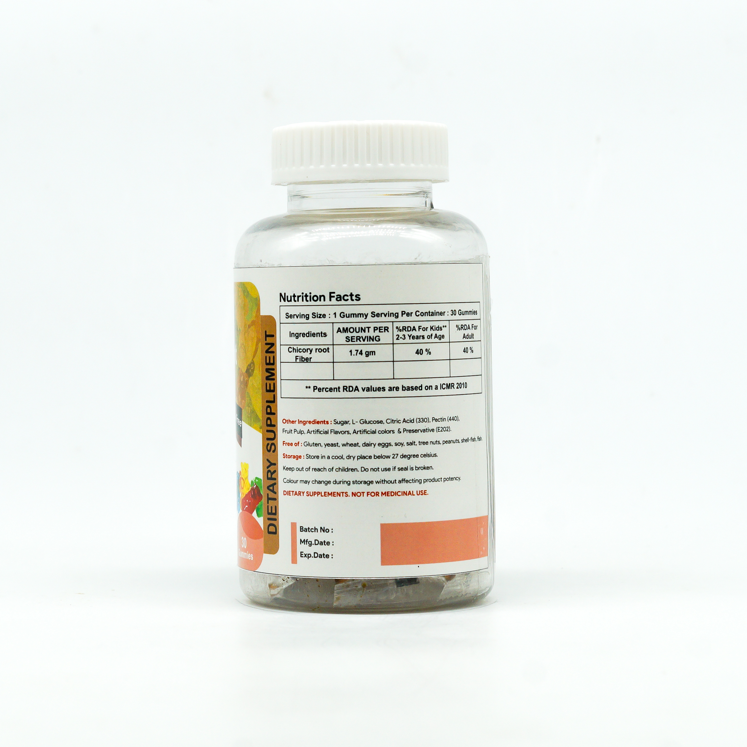 Chicory Root Fiber Gummies