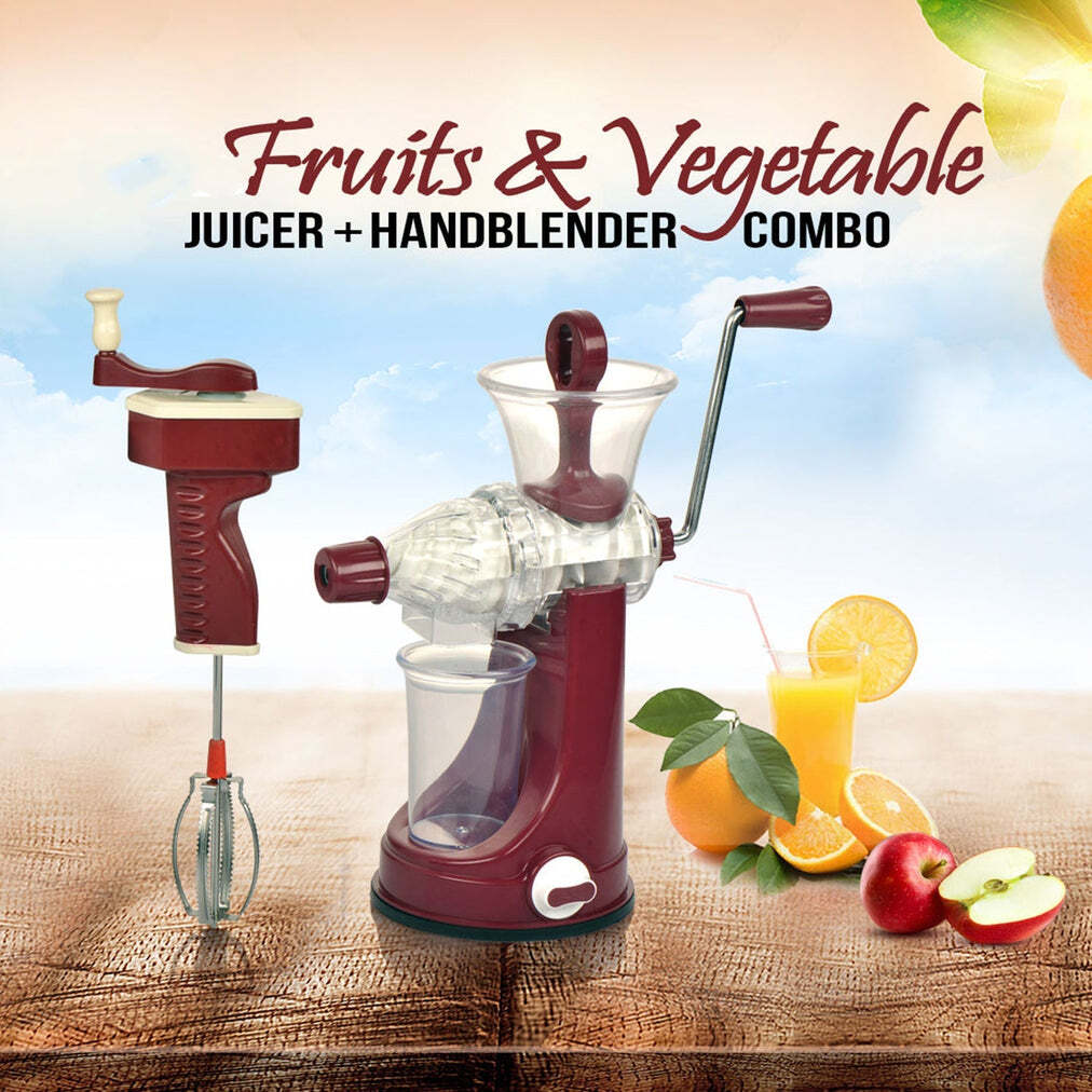 Abs Juicer N Blender - Stainless Steel, 17x17x32 Cm, Multi/assorted Colors | Ideal For Household Juice And Beverage Preparation