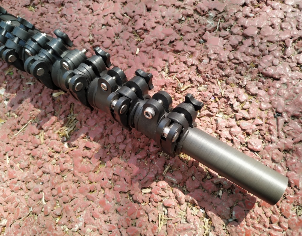 Black Rigid Carbon Fiber Extension Pole