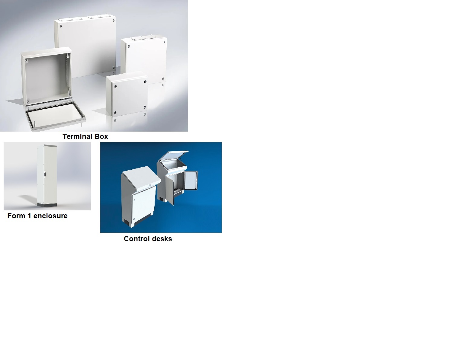 White Ec Box Enclosure