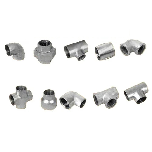 Gi Pipe Fittings - Color: Silver