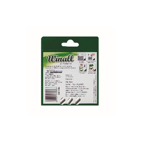 Jasmine Bliss Air Freshener Tablets - Color: White & Green