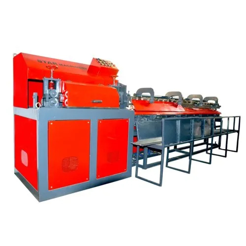 Heavy-Duty Wire Straightening And Cutting Machines - Color: Red
