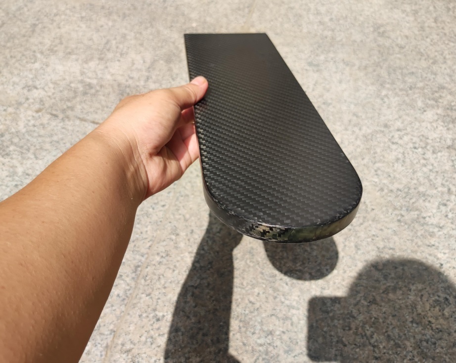 Eco-friendly 3k Twill Matte 1mm Thickness High Stiff Carbon Fiber Rectangular Round Box House