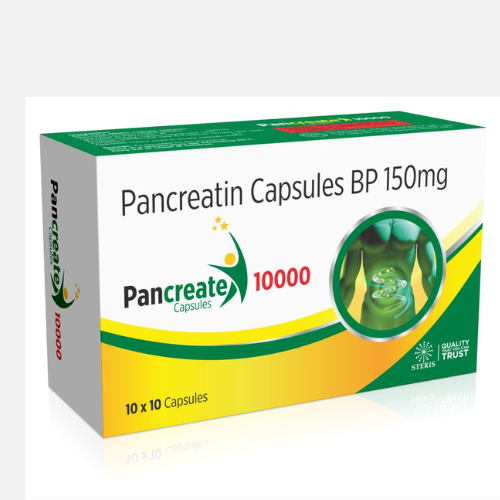 Pancreatin Capsules Bp 150Mg - Drug Type: Generic Drugs