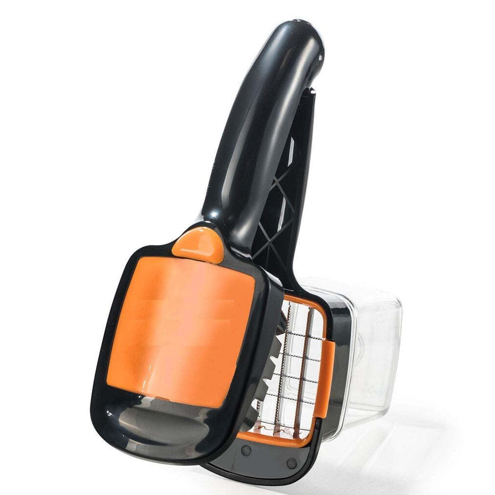 B Grade Vegetable Dicer Multi Chopper Set 5 In 1 Cutting Blades - Stainless Steel, 25x14x10 Cm, Multi/assorted Color | Versatile Vegetable Cutting Blades