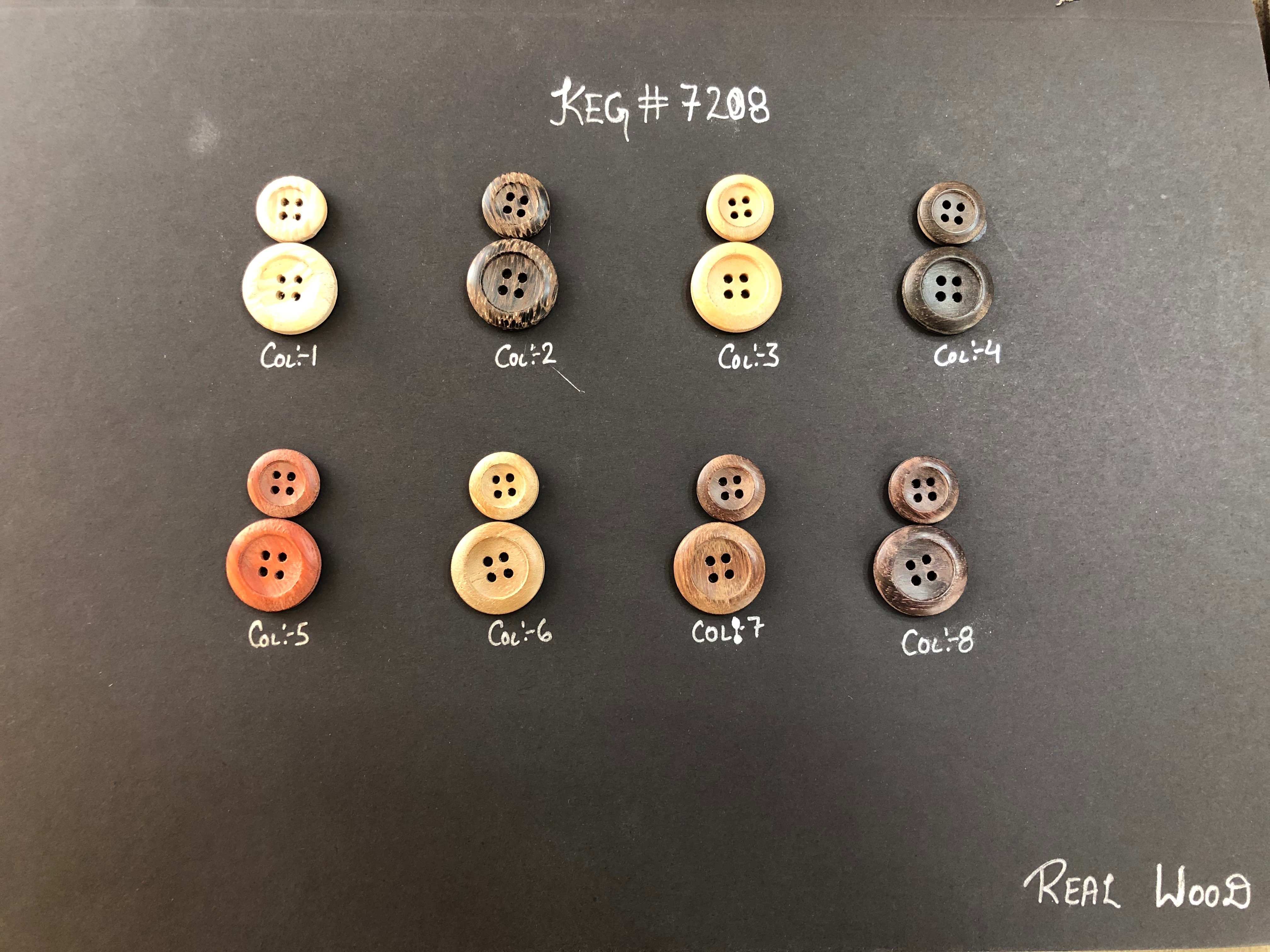 Plastic Wooden Buttons