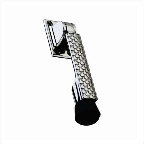 SS Door Stopper - Stainless Steel, Silver Finish | Easy Install, Wall and Floor Protection