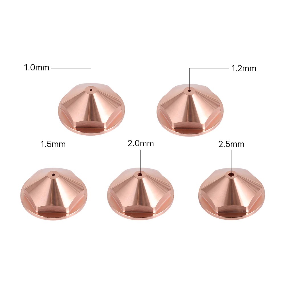 Precitec H Type Laser Cutting Nozzles - Material: Ms