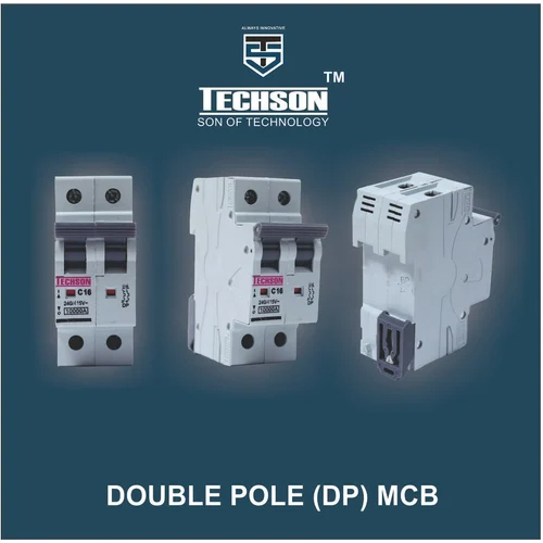 Double Pole Mcb - Specification No. Of Poles: 2, Breaking Capacity: 10 Ka, Voltage: 415v , Application: Electrical Box, Protection Level: Ip65