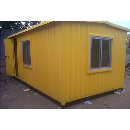 White Yellow Modular Frp Cabin