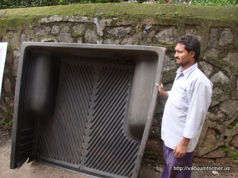 वैक्यूम फॉर्मिंग HDPE