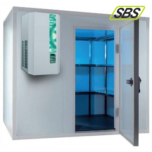Portable Cold Storage Room - Stainless Steel, Double-Temperature Feature, Energy-Efficient Refrigerant | Ideal for Food and Pharmaceutical Storage, Portable and Easy to Install
