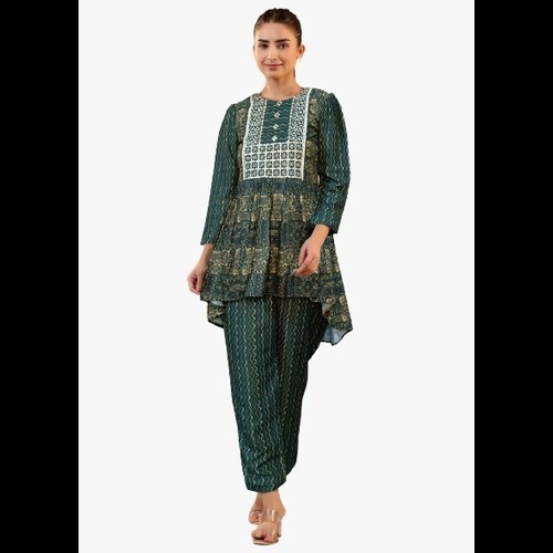 Cotton Print Kurti - Bust Size: Medium