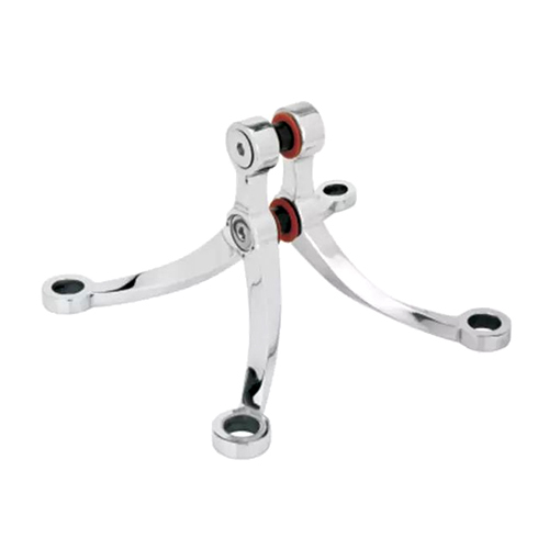 जिंक प्लेटेड स्टील ग्लास हार्डवेयर कास्टिंग