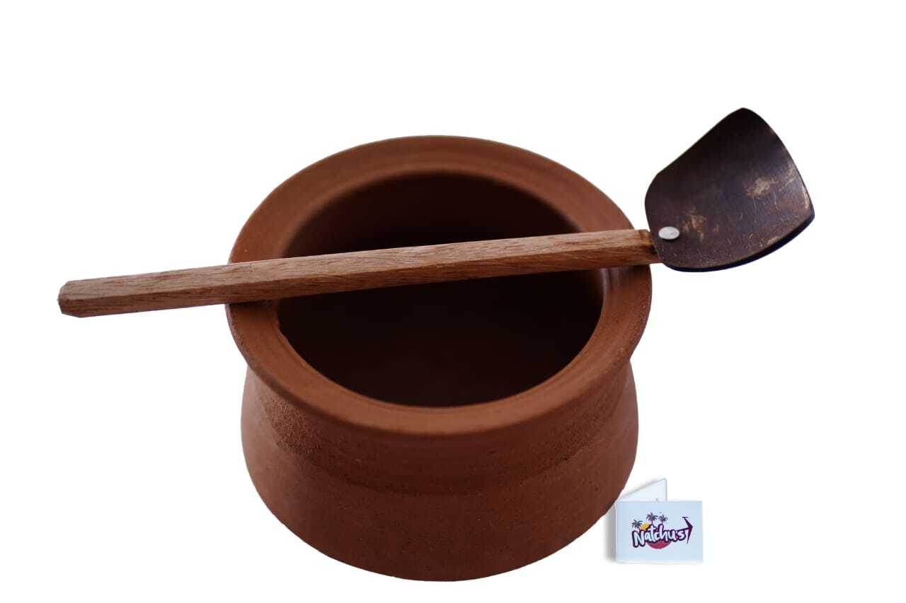 Brown Coconut Shell Ladle