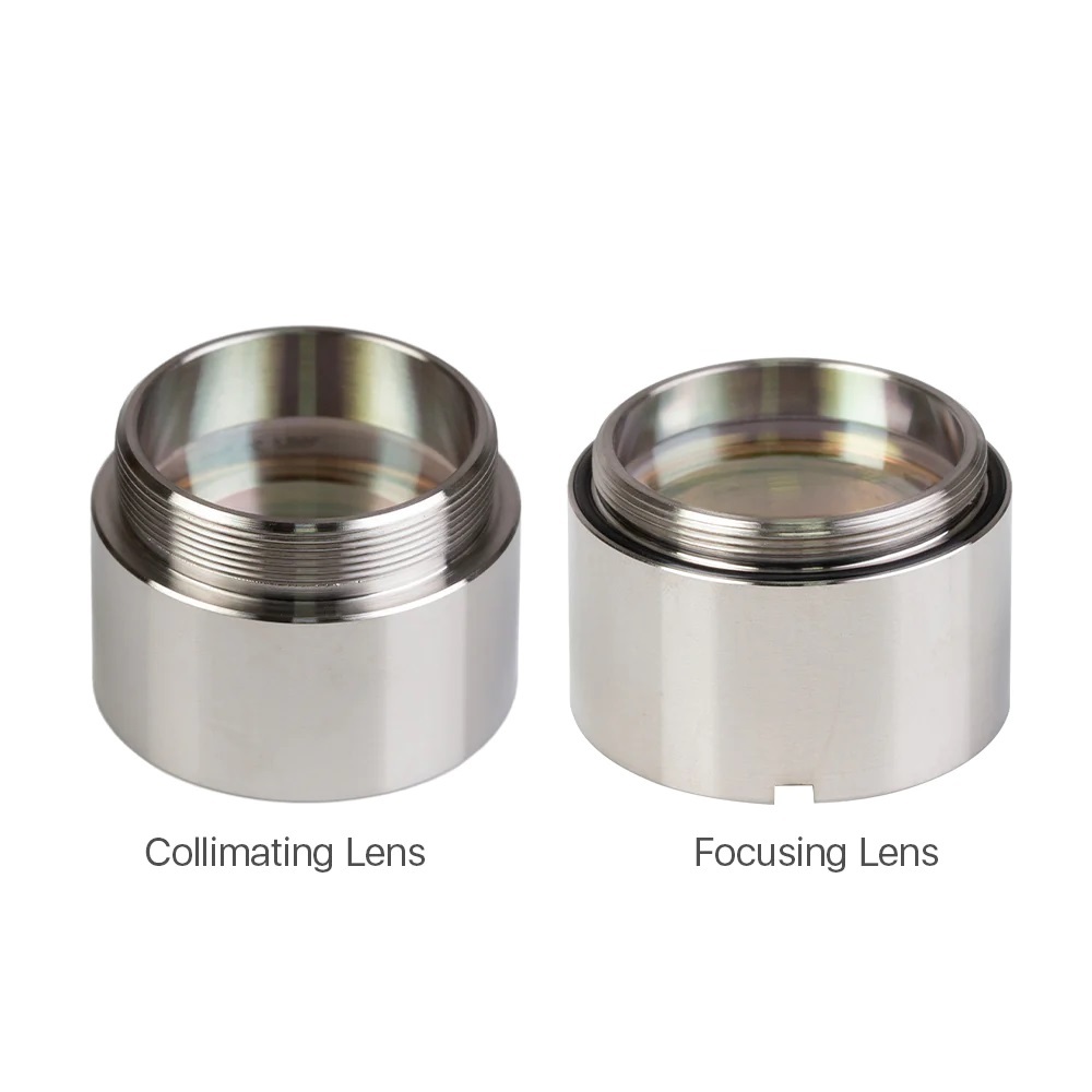 Focusing And Collimating Lens With Holder For Raytools - Color: Silver