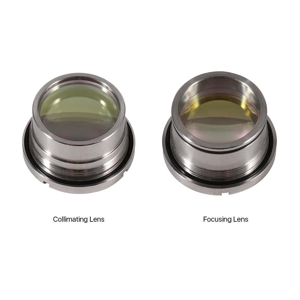 Focusing And Collimating Lens With Holder For Raytools - Color: Silver