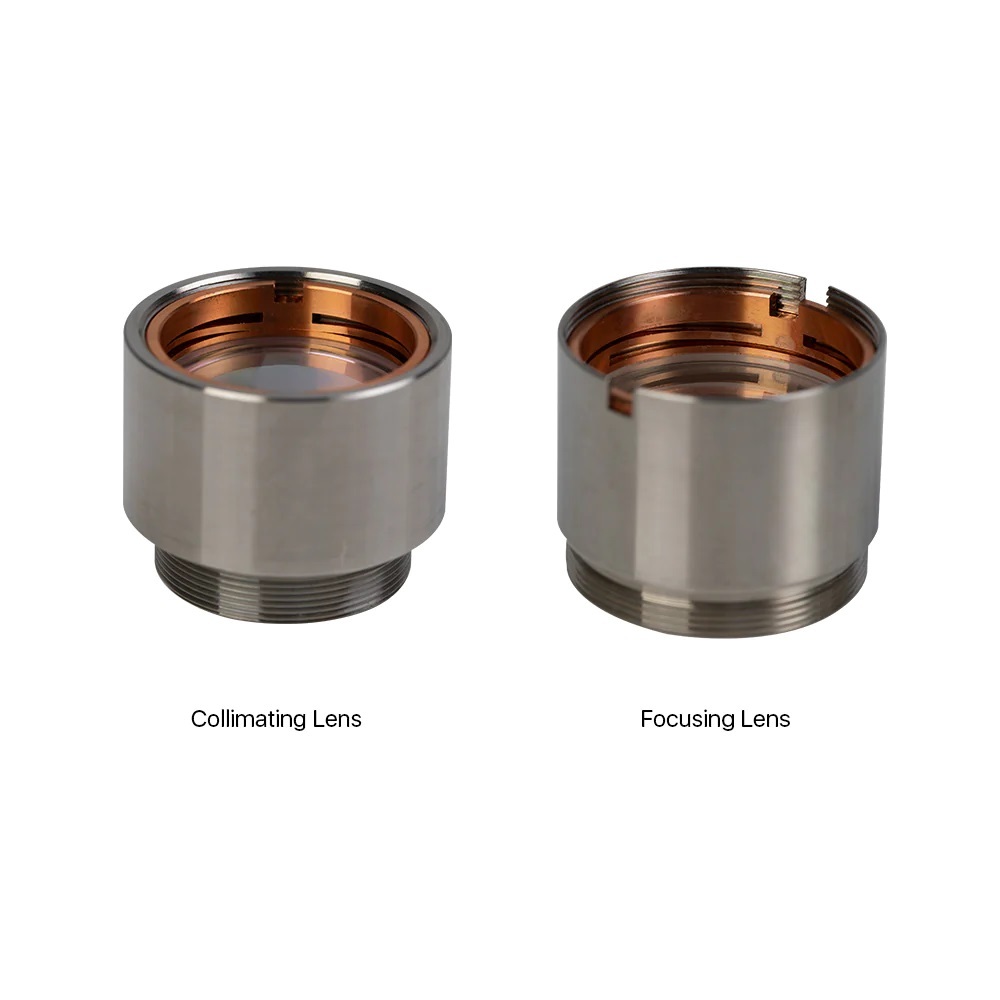 Focusing And Collimating Lens With Holder For Raytools - Color: Silver
