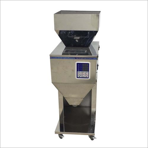 Granule Filling Machine - Stainless Steel, 9.5 kg, Silver | Semi-Automatic, 220V, 25W, Warranty Included