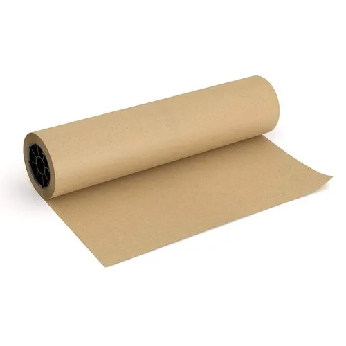 Brown Kraft Paper - Mixed Pulp Material, Polished Finish, Eco-Friendly, Anti Curl | Perfect for Food Packaging, Custom Printing, Arts and Crafts