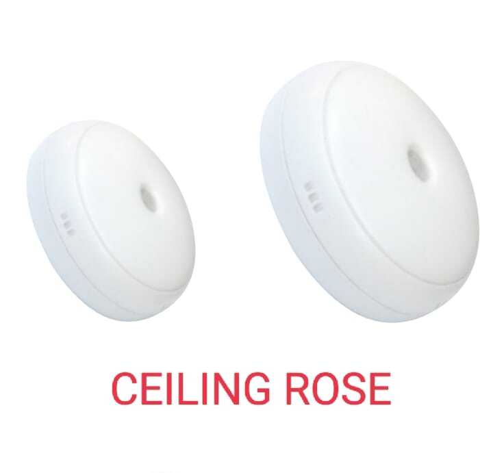 White Ceiling Rose