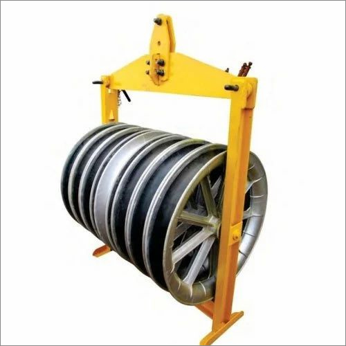 Five Sheave Aerial Roller - Material: Stainless Steel