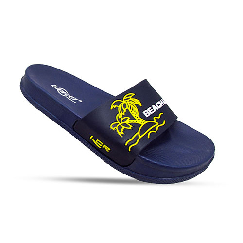Kids Navy Blue Slippers