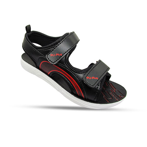 Kids Black Sandals