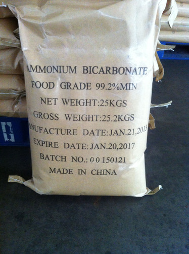 Food Grade Ammonium Bicarbonate Storage: Dry Place