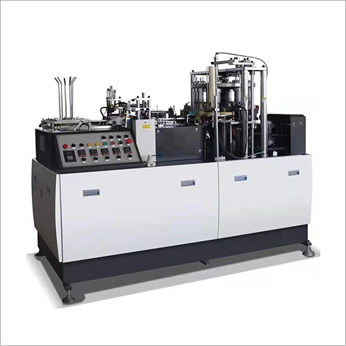 पूर्ण स्वचालित पापर कप बनाने की मशीन क्षमता: 21 पीसी/मिनट