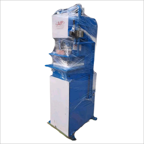 ब्लू हाइड्रोलिक स्लिपर मेकिंग मशीन