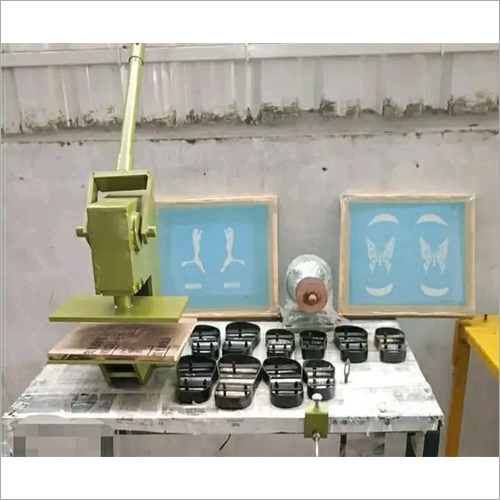 ग्रीन मैनुअल चप्पल बनाने की मशीन