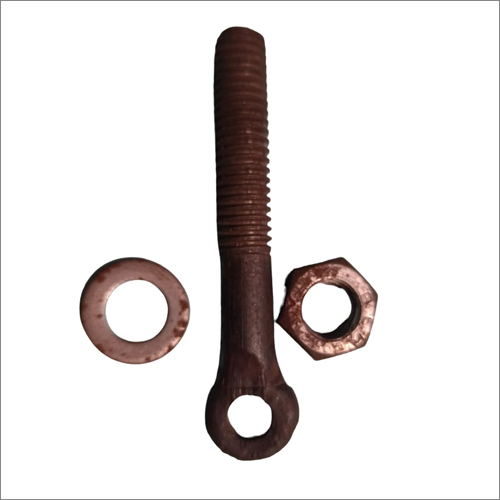 Eye Bolt - Tempered Steel, Powder Coated Finish, Matte Black | Reliable Fastening For Industrial, Commercial, And Residential Use