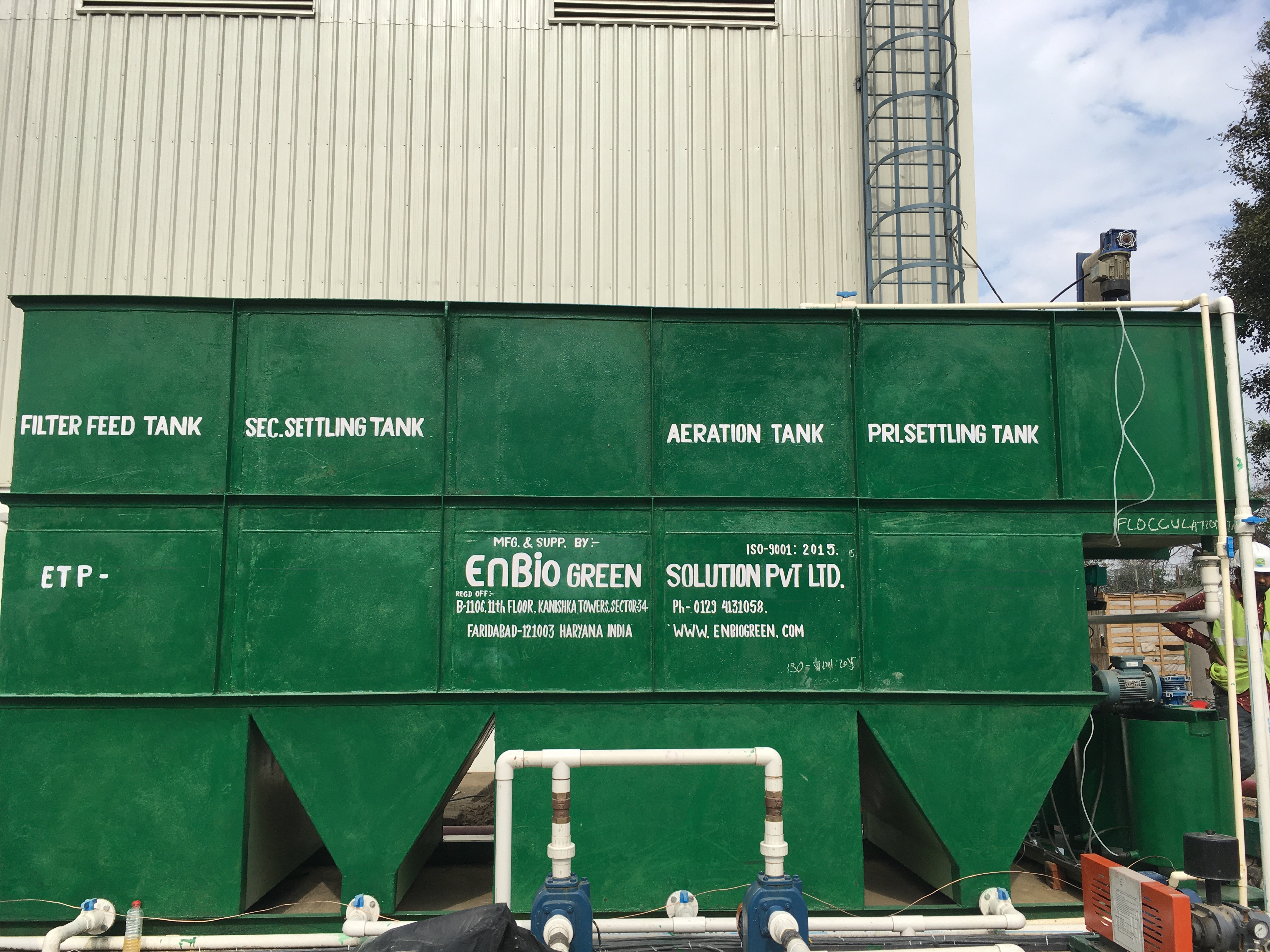 Effluent Treatment Plant - 5 Kld Capacity, Ms Frp Material - Advanced Biological Technology For Industrial Waste Management