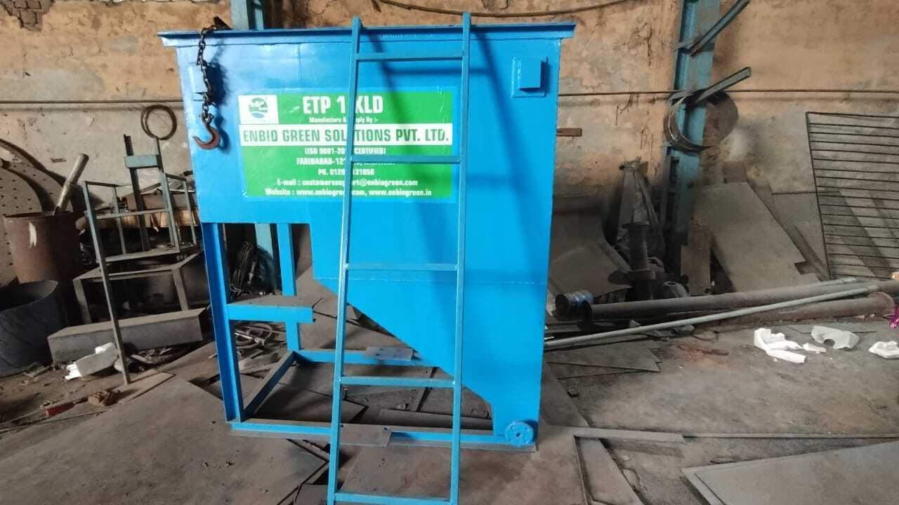 Effluent Treatment Plant - 5 Kld Capacity, Ms Frp Material - Advanced Biological Technology For Industrial Waste Management