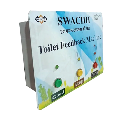 Customer Toilet Feedback Machine - Operating Type: Semi Automatic