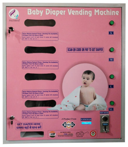 Stainless Steel Baby Diaper Vending Machine