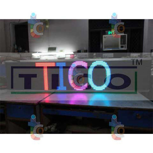 Multi Color Led Display Board Application: Commercial