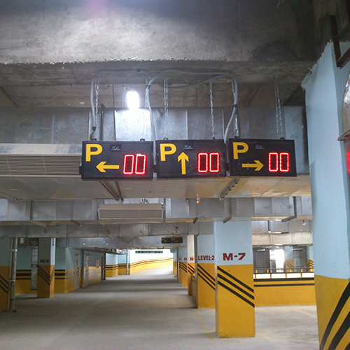 Led Parking Display Application: Commercial