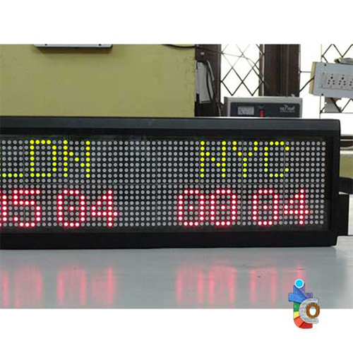 Multi Country Digital Clock - Rectangular Shape, Black Color | 1-year Warranty Included