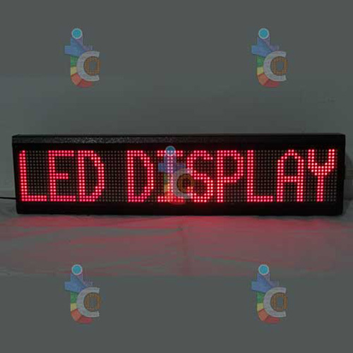 Lan Ethernet Dot Matrix Display Application: Commercial