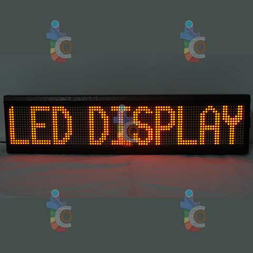 Lan Ethernet Dot Matrix Display Application: Commercial