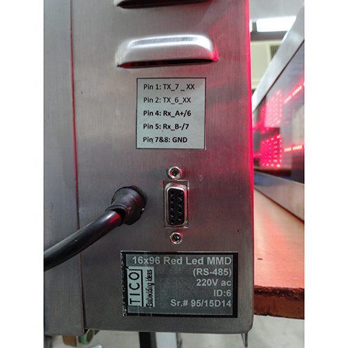 Moving Message Single Color Display Board Application: Commercial