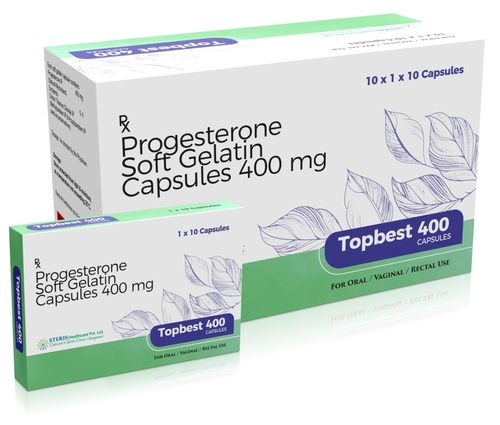 Micronized Progesterone (400Mg) Softgelatin Caps - Dosage Form: Soft Gelatin Capsules