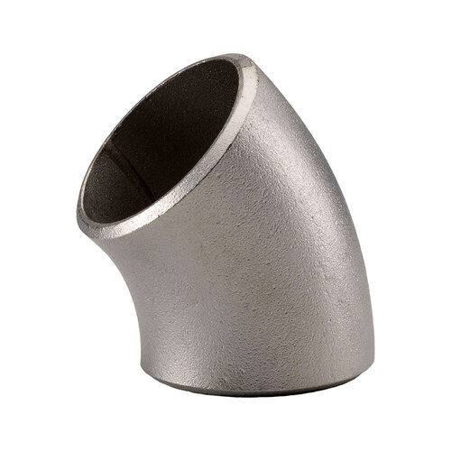 Black Ansi 45 Degree Long Radius Pipe Elbow