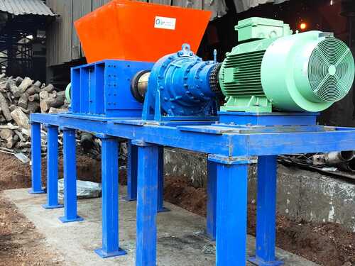 Capacity High Efficiency Double Shaft Industrial Metal Shredder Machine