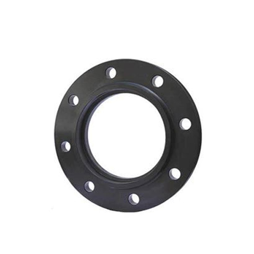 Flat Face Socket Weld Flange - Metal, Various Sizes Available, Black Color, Round Shape, Galvanized Surface | Ideal For Food And Beverage And Hydraulic Applications