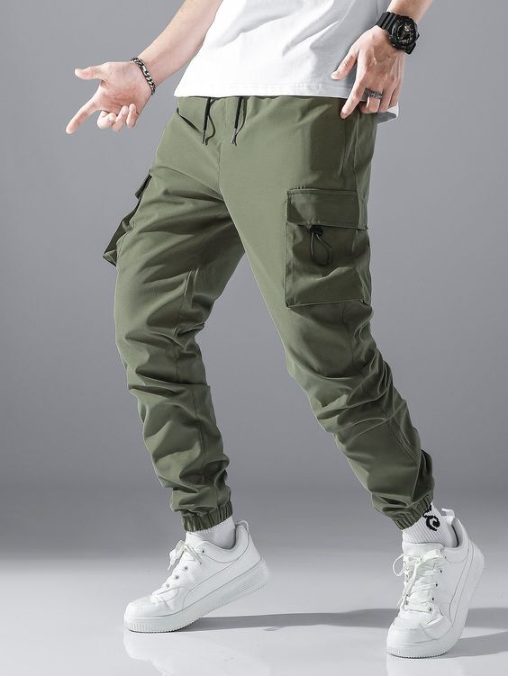 Washable Joggers And Cargo Fabric